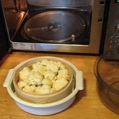 Microwave Bamboo Basket
