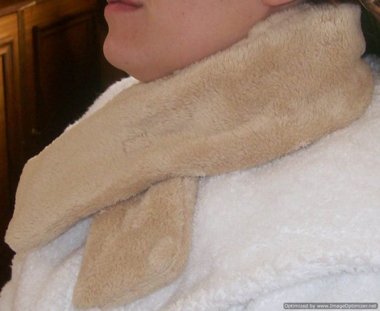 Microwave Heated Neck Wrap